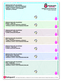 Premium Secure Laser Cheque Colour Guide