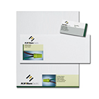 business cards and letterhead
