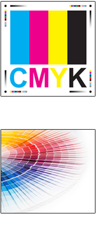 4-colour process and spot-colour printing
